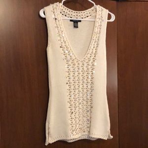 Beautiful long sweater tank